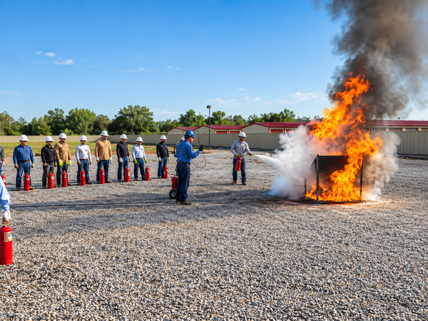 AAA Fire Safety training activity